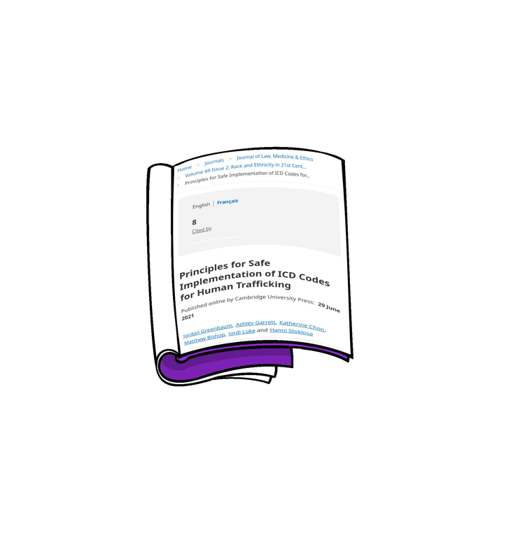 Principles for Safe Implementation of ICD Codes for Human Trafficking