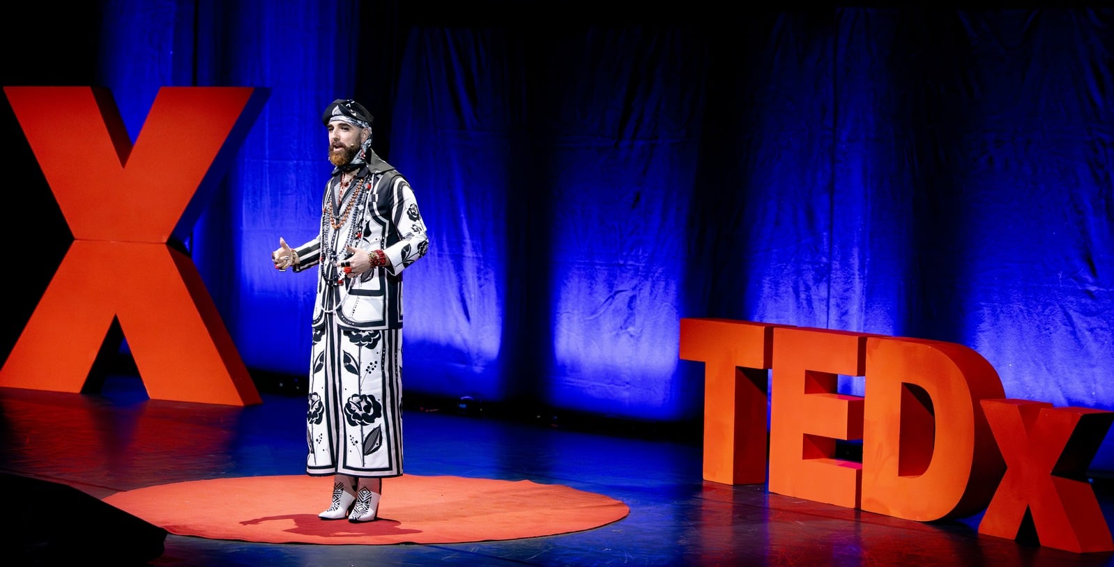 Jordi Luke speaking at TEDxBrisbane