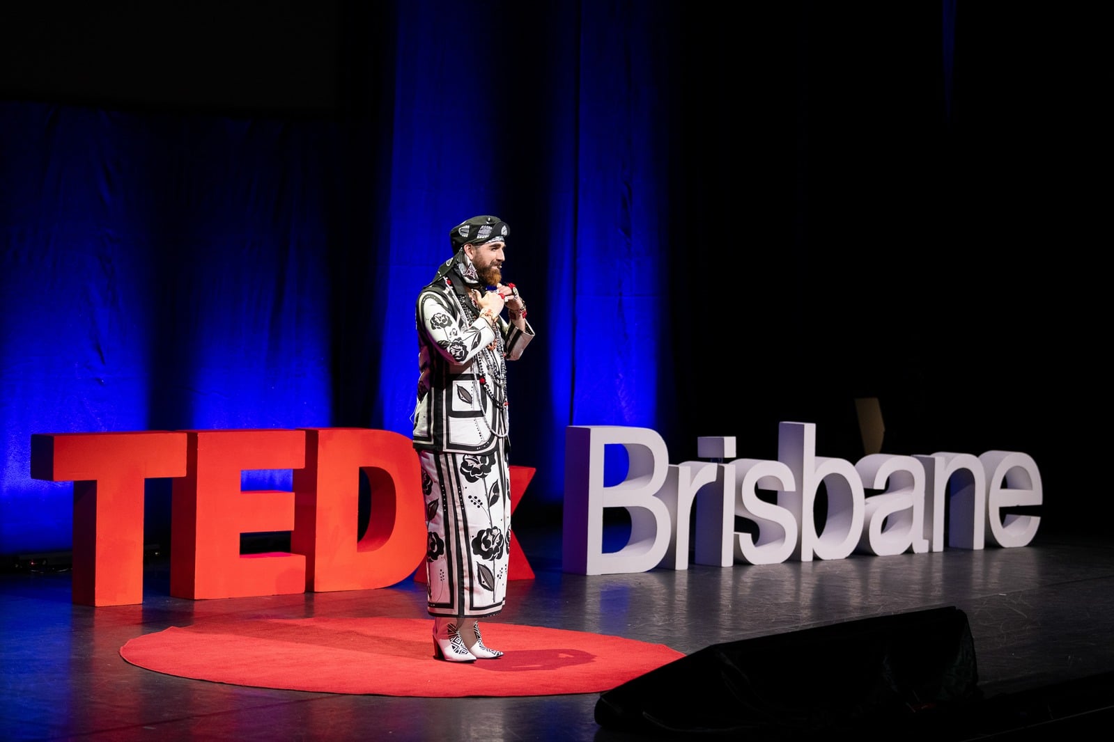 Jordi Luke speaking at TEDxBrisbane