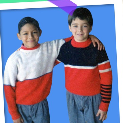 Jordi Luke as a child in Chile & Bolivia